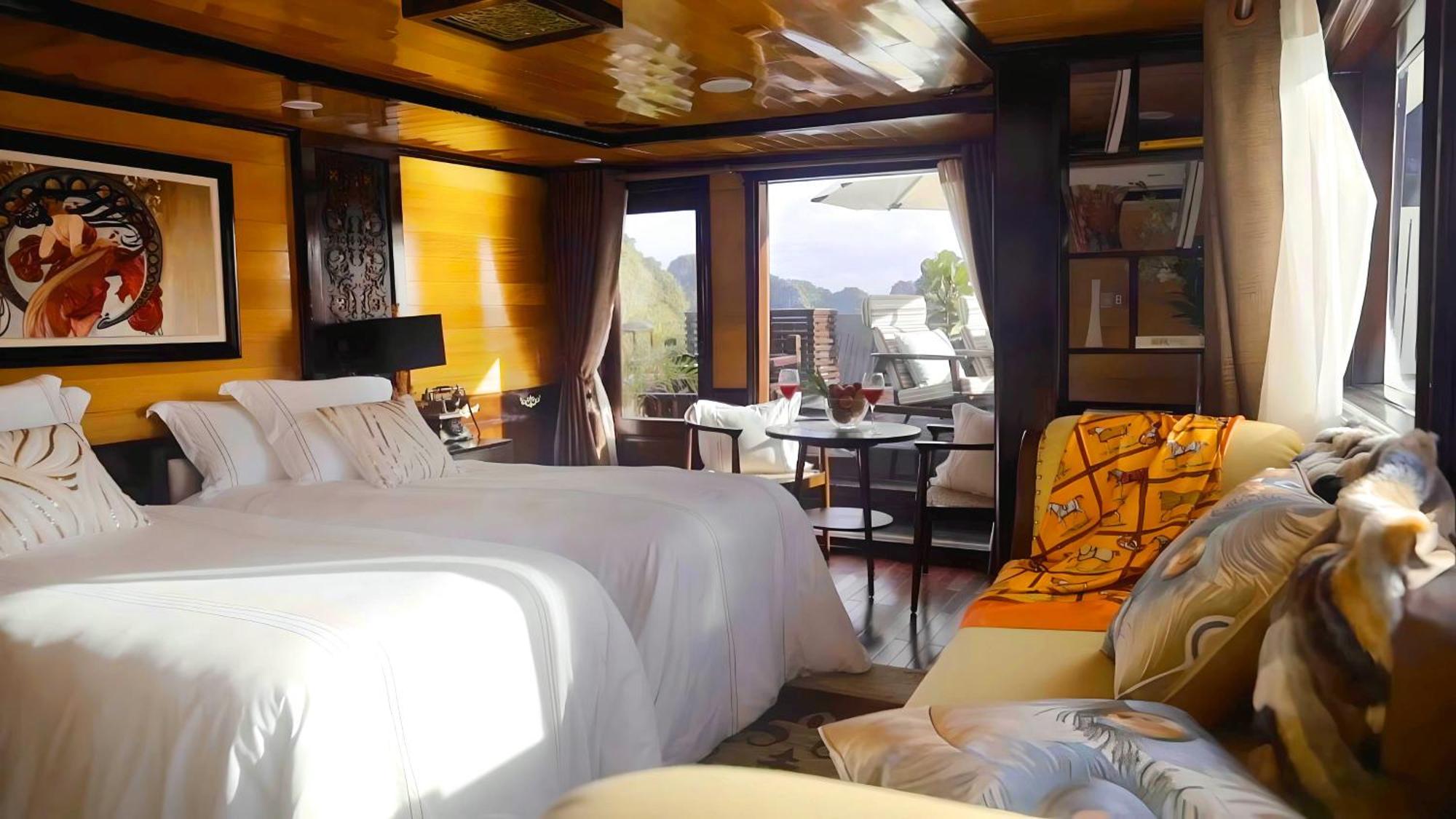 Hera Grand Luxury Cruise Ha Long Exterior foto